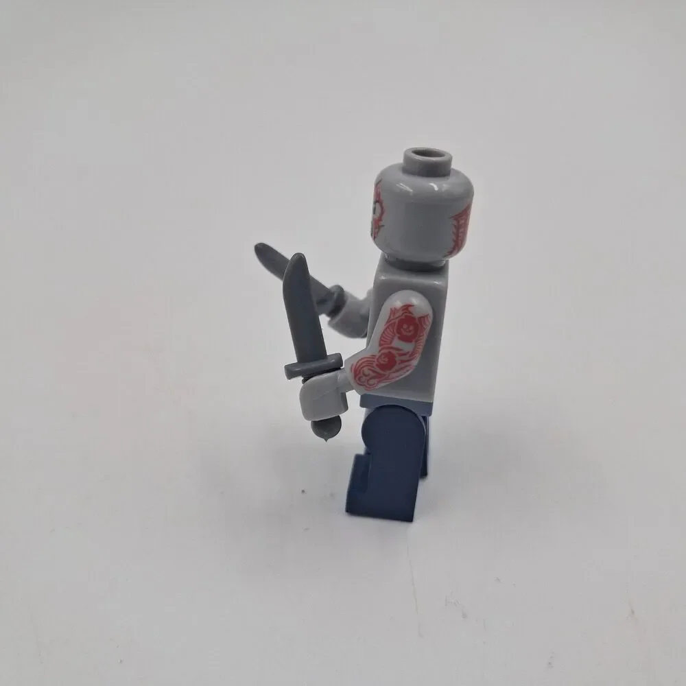LEGO Marvel Drax Minifigure sh387 Guardians of the Galaxy 76081